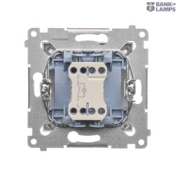 Electronic bell, anthracite, metalic image 1