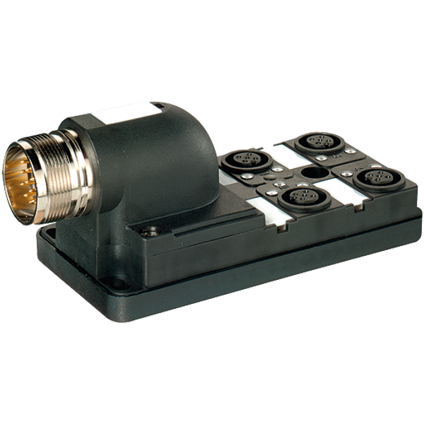 MVP12, 4XM12, 5POLE, M23 19POL. CON. Connector exit 90° image 1