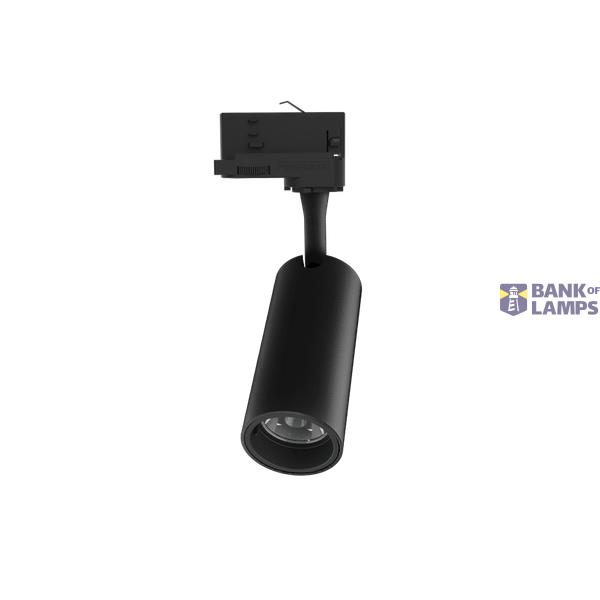 Azure 3-Circuit Track-mount Spot Light 12W 15° 5000K Black image 1