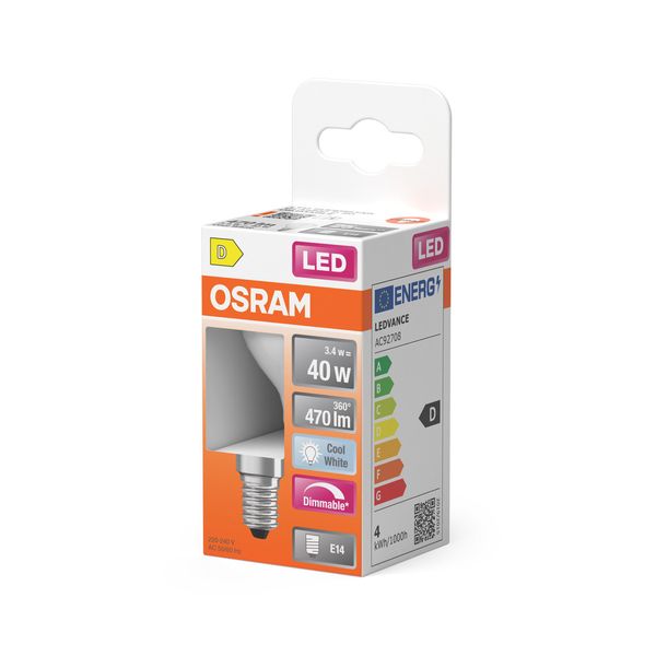 LEDSCLP40D 3,4W/840 230VGLFR E14FS1OSRAM image 2