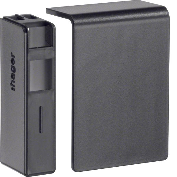 End Cap SL20055 graphitee black image 1