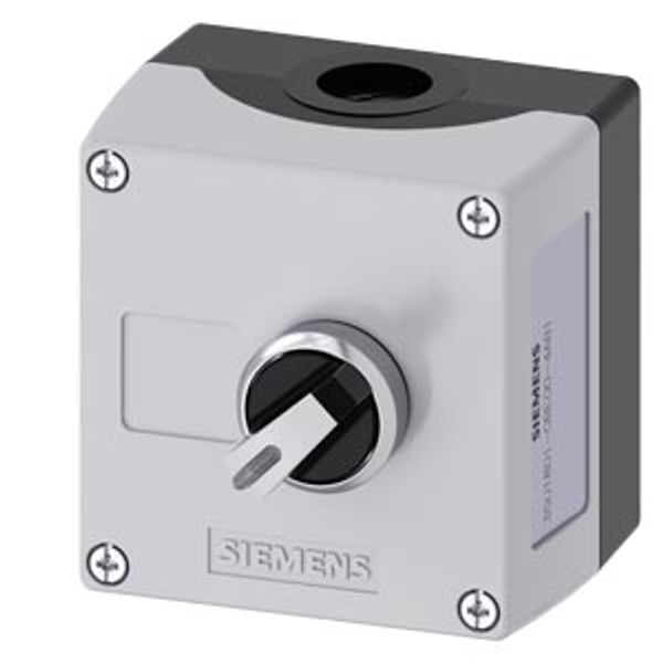 Enclosure for command devices, 22 mm, round image 1