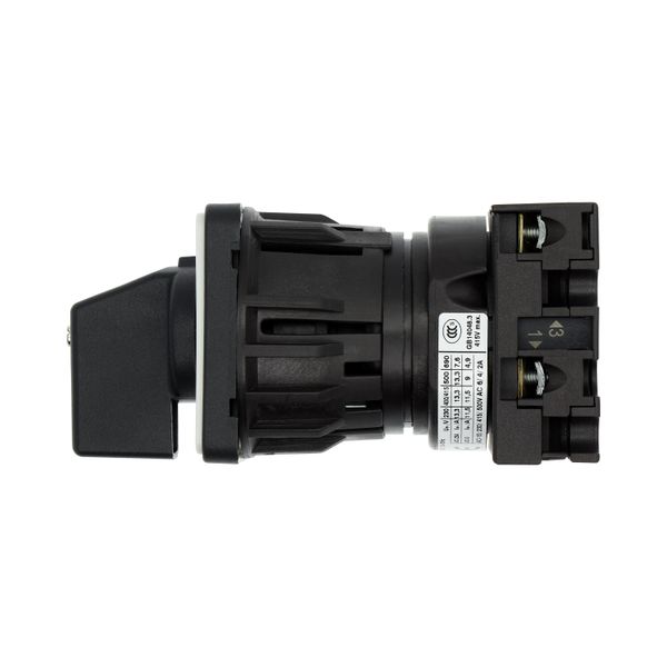 T0-1-8310/EZ Step switches, T0, 20 A, centre mounting, 1 contact unit(s), Contacts: 2, 45 °, maintained, With 0 (Off) position, 0-2, Design number 8310 image 13