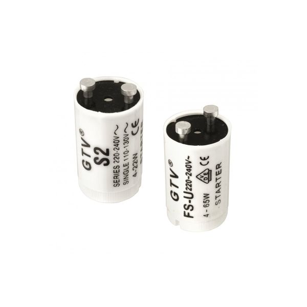 Starter for hermetic luminaires, 4-22 W, AC220-240V, 50-60 Hz image 1