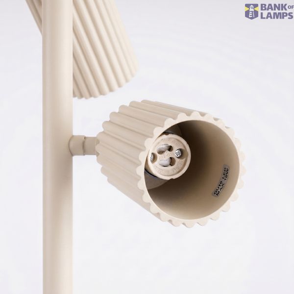 Floor lamp KARBON 3 beige image 7