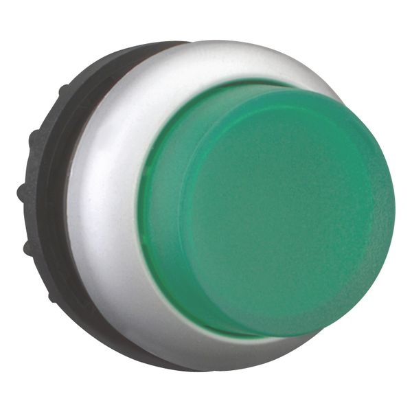 M22-DRLH-G Illuminated pushbutton actuator, RMQ-Titan, Extended, maintained, green, Blank, Bezel: titanium image 14