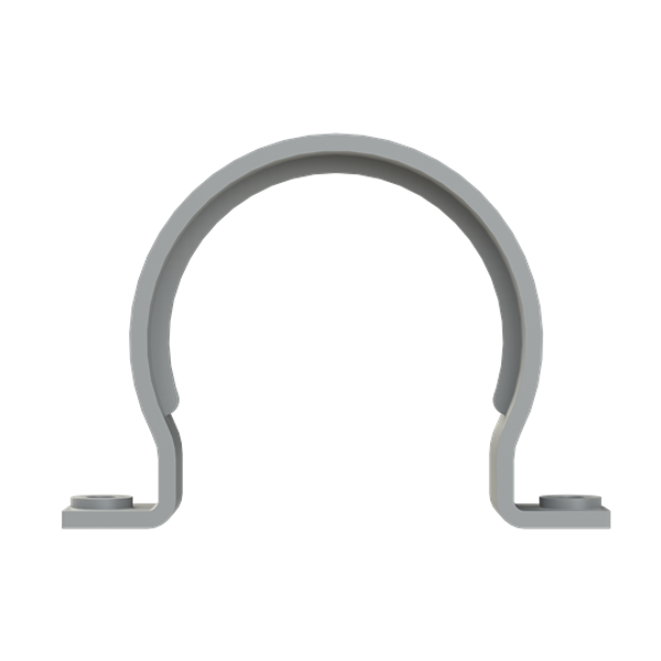 SGH-95 CONDUIT CLAMP 2SCREW PA6 NW95 GRY image 1