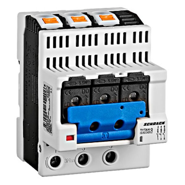 TYTAN Q Switch-disconnector-fuse D02, 3 pole, 63A image 1