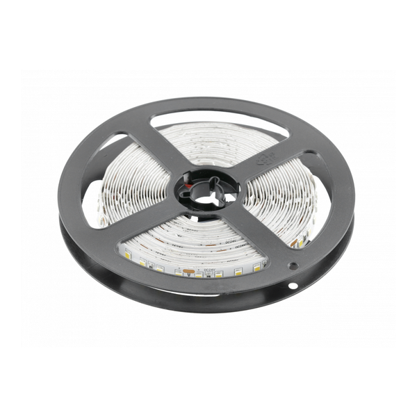 LED strip 2835, DC24V, 600LED/5m, 21 W/m, 1350 lm/m, 3200K, IP20, roll 5 m image 1