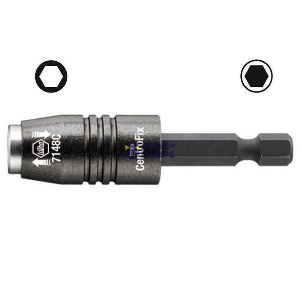 WIHA Lange Standaard bit Xeno SL/PH E 6,3 7049XH PH1x70 (1 stuks) image 1