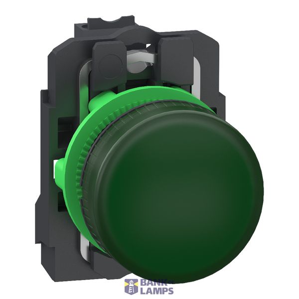 Plastic pilot light 24V green Push-in image 2