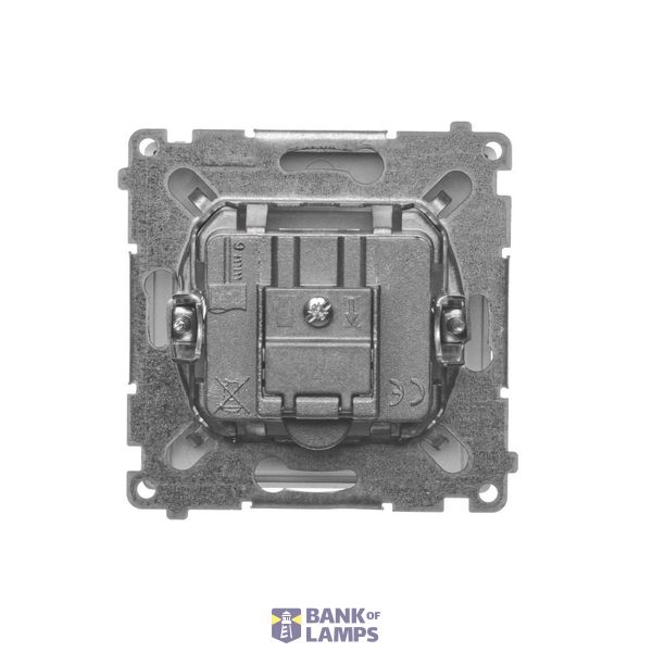 Two gang switch, (Mechanism), 16AX, quick connection image 1
