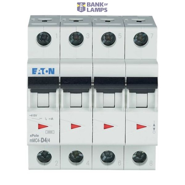 mMC4-D4/4 Eaton Moeller series xPole (Style 5) - mMC4/6/M MCB image 1