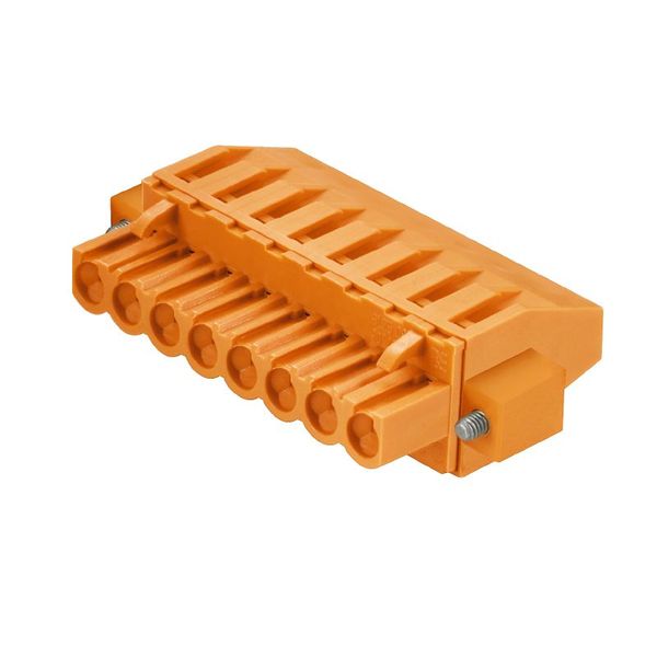 PCB plug-in connector, female plug, 5.08 mm, Number of poles: 7, 270°, Clamping yoke connection, Clamping range, max. : 4 mm², Box image 1