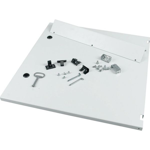 XMW3006CDC-B Front plate/door, below, H=750mm, IP55, grey image 4