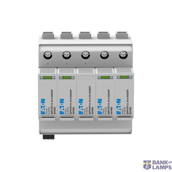 Multi MPPT PV-SPD, 1000V, class 1 and 2 combined tested with AUX conta image 3