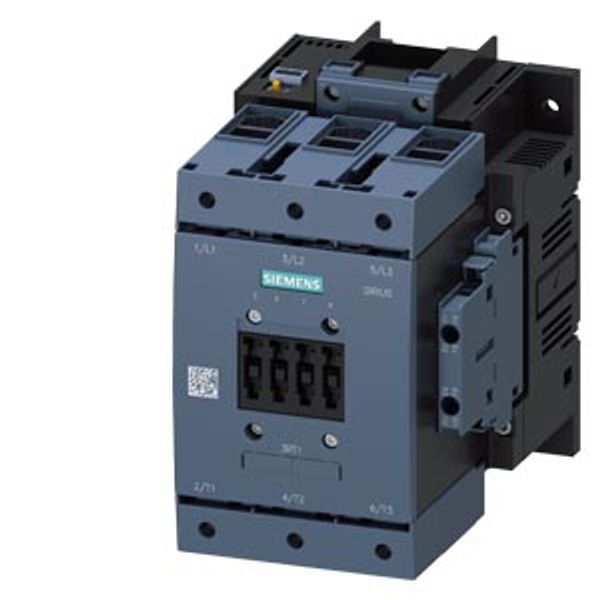 Contactor, AC-3e, 55 kW/400 V, 110 V DC, 0.7-1.25*Us, 2 NO + 2 NC, 3-pole image 2