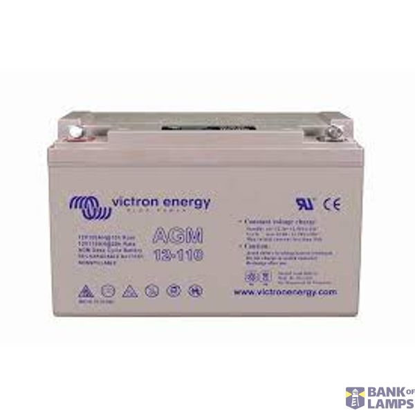 Victron Energy Akumulators 12V/110Ah AGM Deep Cycle Batt. image 1