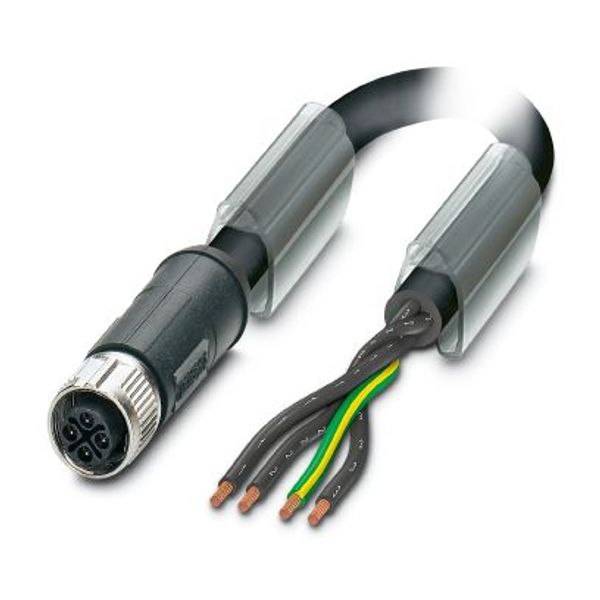 SAC-4P-20,0-PUR/M12FSS PE - Power cable image 2