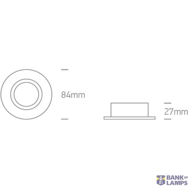 BLACK GU10 10W IP65 image 3