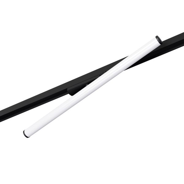 3 PHASE TUBE LAMP BLACK LED 4000K 14W 1260LM image 1