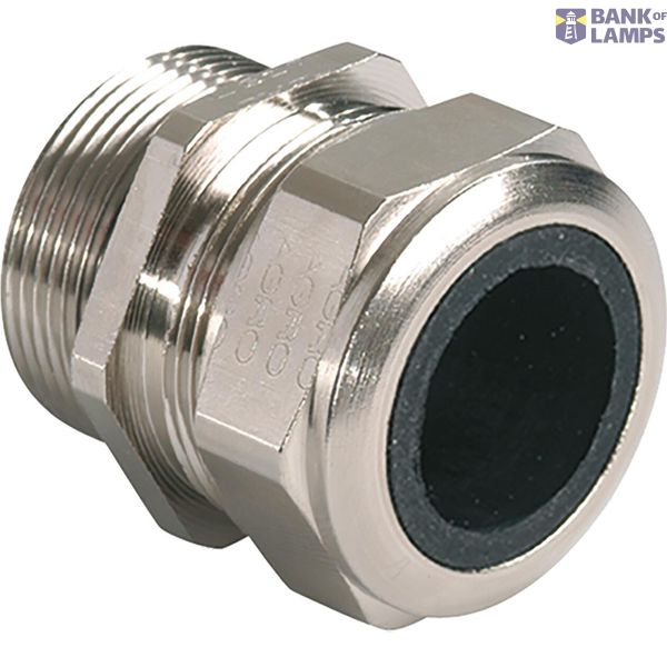 Cable gland Progress brass M32x1.5 Cable Ø 14.0-17.0mm (UL 16.0-17.0) image 1