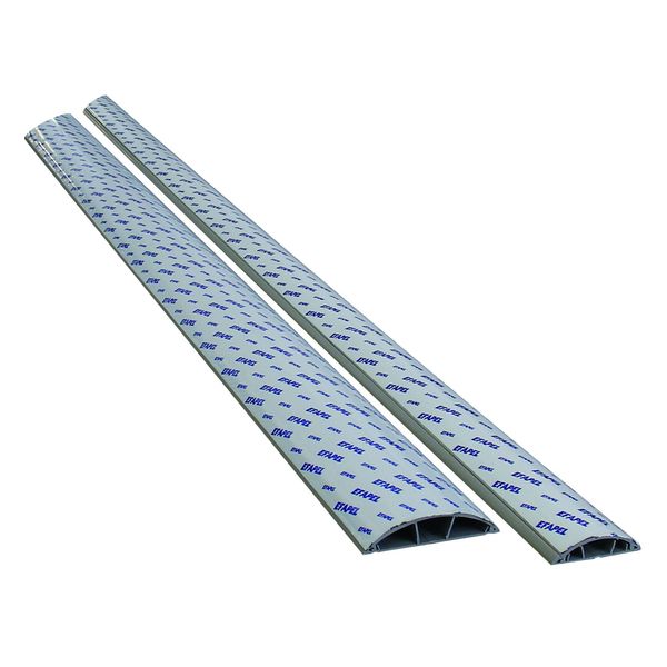 50X12 FLOOR TRUNKING GREY image 2