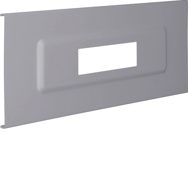 Pre-cut lid AEE 9 gang, FB 60190, grey image 1