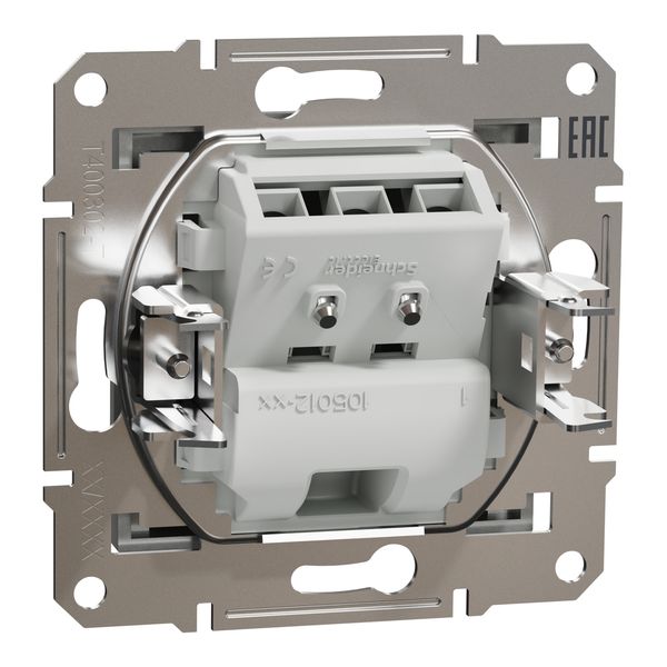 Asfora - Cable outlet aluminium image 2