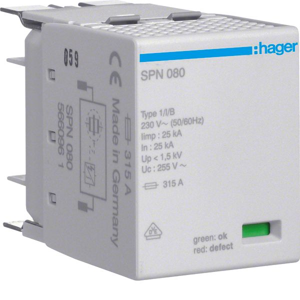 Cartridge 25kA class 1 for SPN8xxx image 1