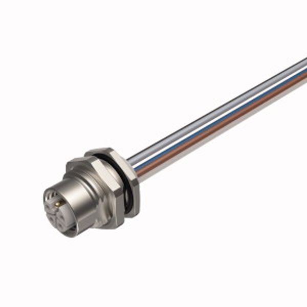 M12 Power Flange Rear-mounted   FKFD54PL-0.5/M16 image 1