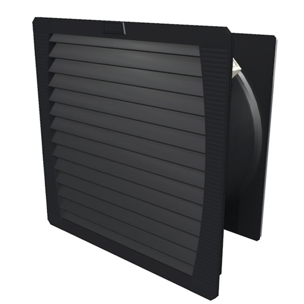 Filter fan, IP55, black image 1