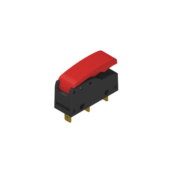 Microswitch with red push button image 1