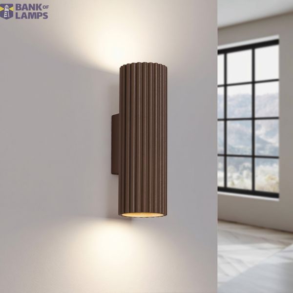 Wall lamp KARBON 20 brown image 7