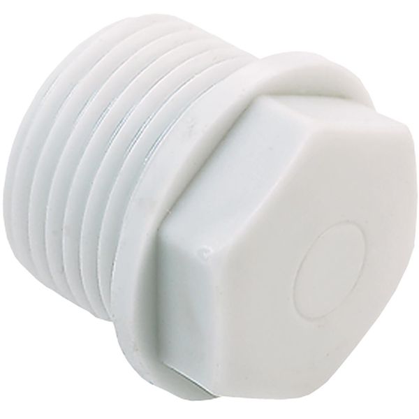 Synthetic locking plug M50x1.5 without bore hole image 1