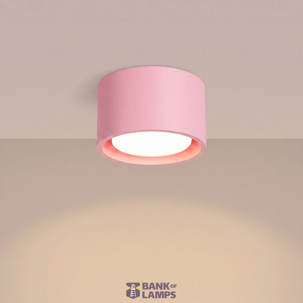 Ceiling lamp MODO 1 pink Gx53 image 7