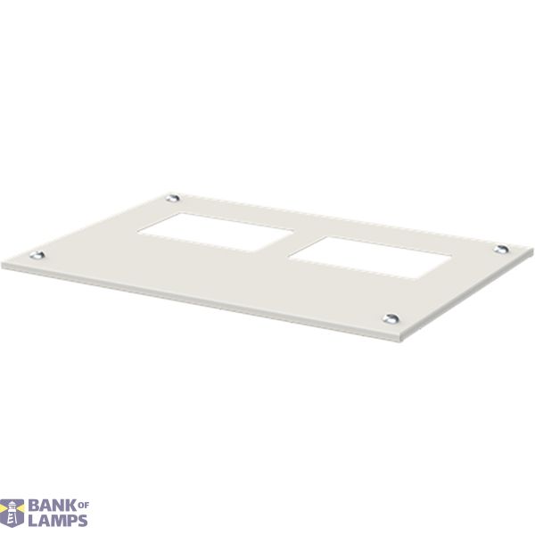 Top plate for TZ flange., WxD 610x425mm image 1