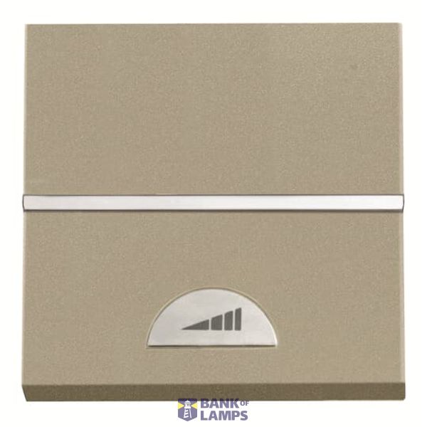 N2260.1 CV Universal push dimmer - 2M - Champagne image 1