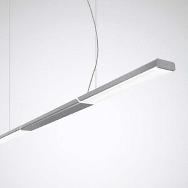 Suspended luminaires Parelia HCL Prisms Aluminium ETDD8 81W 12400lm Wide reduced glare UGR19 (W19) IK02 3 SDCM image 1