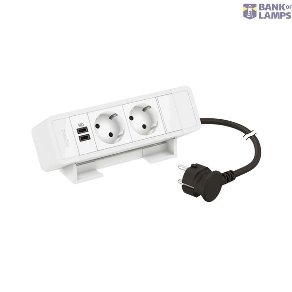 ON DESK 2 PC SCH USB CC CORDON image 1