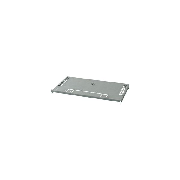 XPN4F-MCB06 Partition, NZM4 component mounting area/cable connection area, fixed mounted design, main busbar back, W=600mm image 5