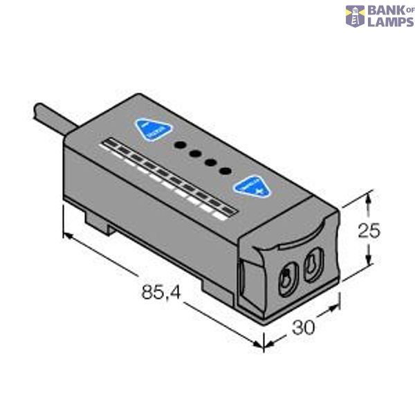 Photoelectric Sensor Photoelectric Sensor for Glass Fibers   R55FVW W/30 image 1