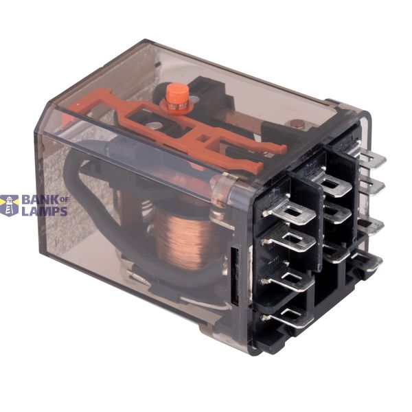 Power Relay 3 C/O 24VAC 16A, plain cover, AMP Faston 187 image 8