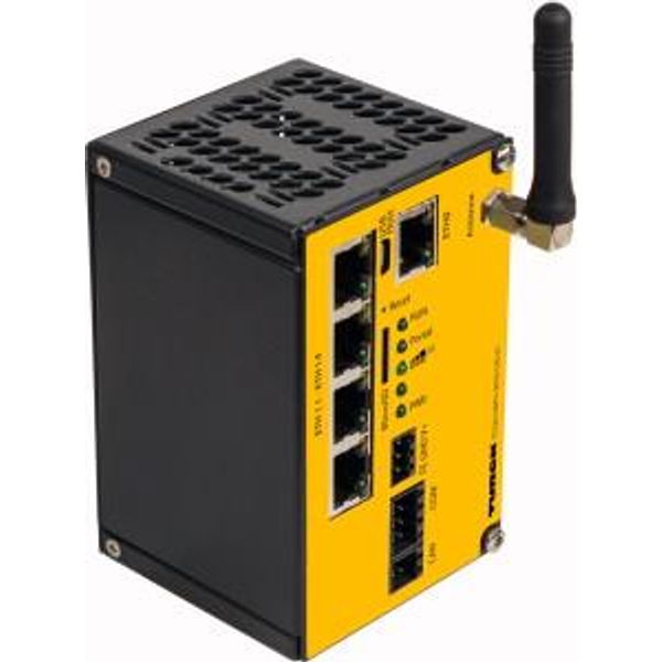 Turck Cloud Gateway UMTS Gateway   TCG20-UMTS-5ETH-CRS-01 image 1
