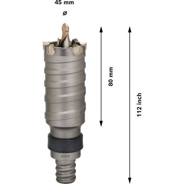 SDS-max-9 core cutter 45 x 80 x 112 mm image 2