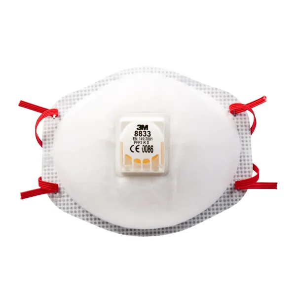 3M™ Particulate Respirator, FFP3, Valved, 8833 image 6