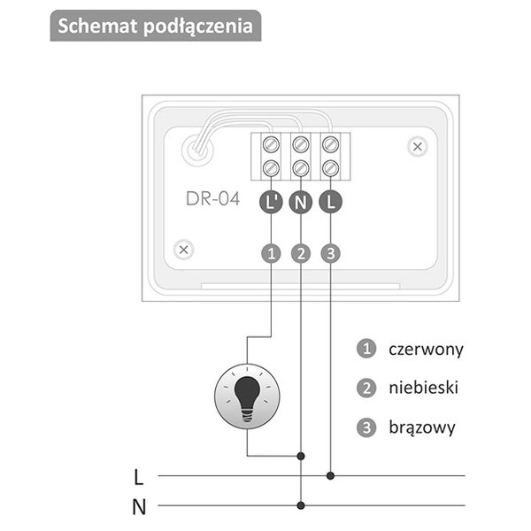 PIR motion sensor, black IP65 image 4