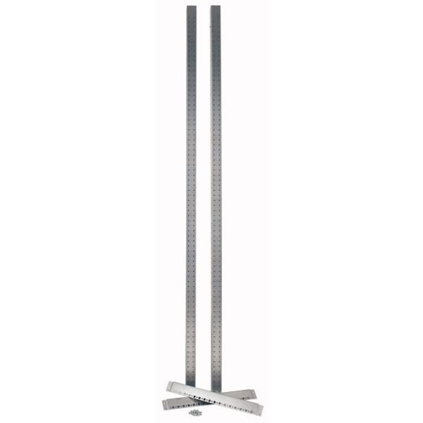XSMFIB0606 Mounting kit, section, circuit breaker to 1600A, Form 2, main busbar rear, D=600mm image 1