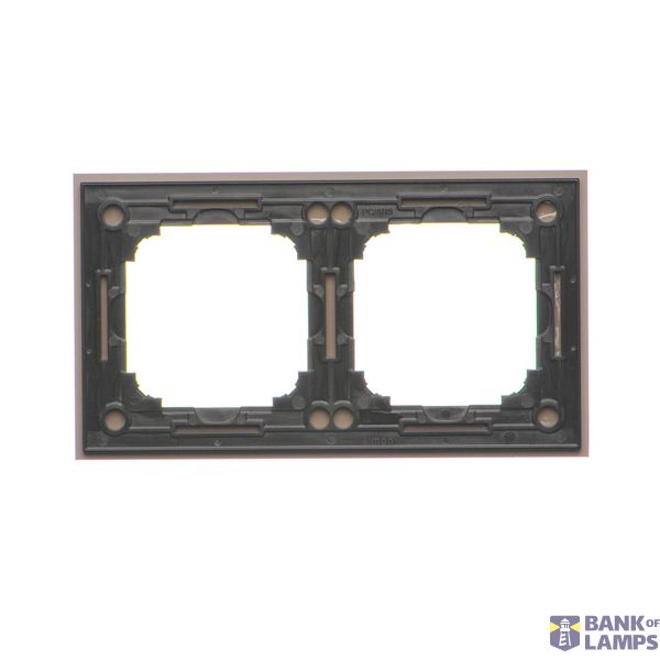 Quintuple frame, glass, volcanic lava image 1