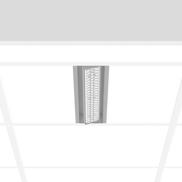 TX-MOVE, 18...39 W, 2700...5200 lm, 830, silver, DALI Recessed project image 1